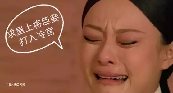 求皇上把臣妾打入冷宫